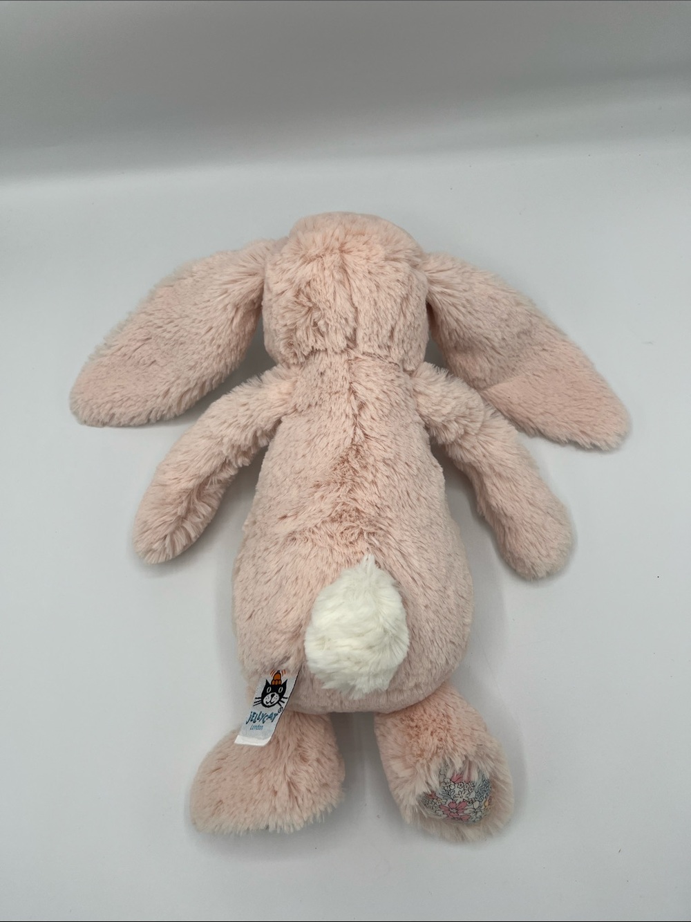 Jellycat Blossom Blush Bunny Rabbit Pink Floral Detail - Picture 5 of 6